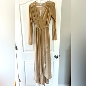 Baltic Born Velvet Wrap Dress